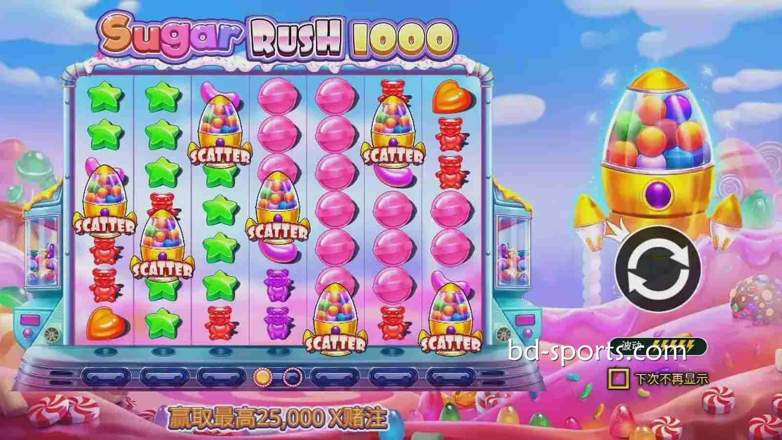 火博体育:《极速糖果1000》游戏带你进入甜蜜的糖果世界